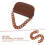 2Pcs Versatile Brown Plastic Chain Strap for Crossbody Bags DIY Use 6