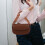 2Pcs Versatile Brown Plastic Chain Strap for Crossbody Bags DIY Use 8