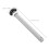 Silver Quick Release Axle Replacement for Everyday Wheelchair Use 2