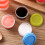 4-Pack 35ml Reusable Condiment Containers with Lids 5