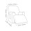 Polyester-Sesselbezug, Schwarz, 1er-Pack 2