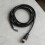 Industrial Grade 4 Pin Aviation Socket Cable Plastic Jacket Black 11