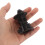 24Pcs Plastic Electric Fence Insulators Black Uv Resistant Post Clips 7