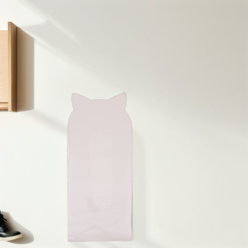 Roze Zelfklevende Witte Fox Oor Whiteboard Sticker Voor 2