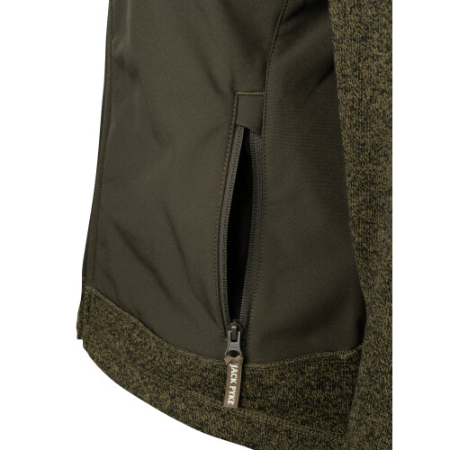 JACK PYKE JACK PYKE Ladies Hybrid Jacket Green Medium 2