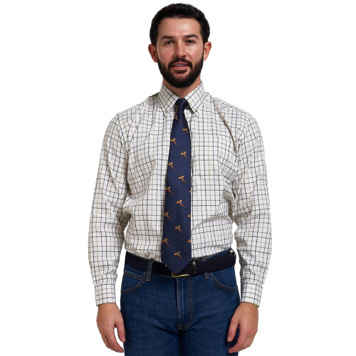 JACK PYKE JACK PYKE Countryman Tie Pheasant Navy 1