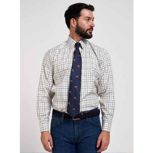 JACK PYKE JACK PYKE Countryman Tie Pheasant Navy 2