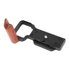 ZV-E10 Kamera-L-Winkel, Holzgriff, 1/4 Zoll Arca