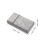 Silver PU Mini Case for Men Stylish Bling Flip Top 2