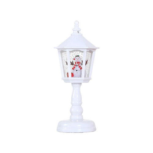 Christmas Snow Globe Table Lamp with Music and LED Light 1