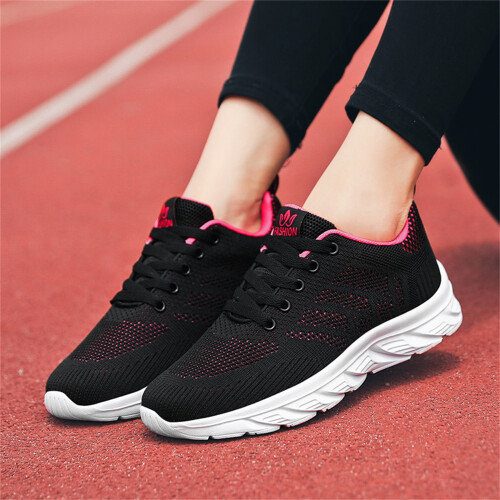 Dameslip-on mesh-sneakers til gåture 1