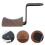 Khaki Walnut Wood Headset Rack Wall Mount Holder for Office Use 6