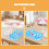 1Ensemble Accessoires Miniature Pour Maison Plastique DIY 5