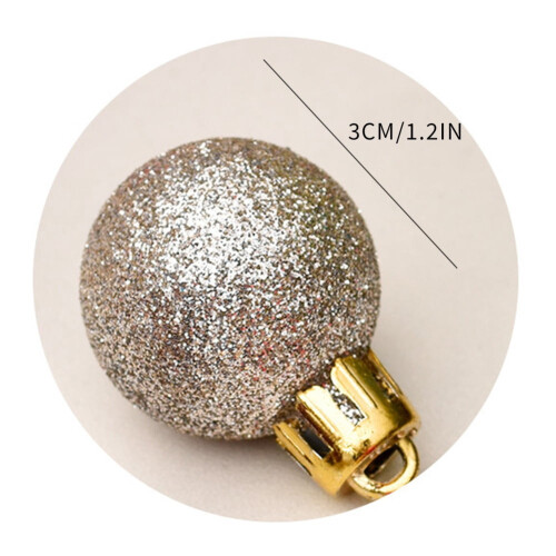 Conjunto de bolas de Natal inquebráveis com 99 peças 2