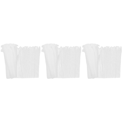 White Flower Wrapping Yarn Polyester for Gift and Party Packaging 2