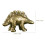 Dinosaurier-Statue aus Messing, Vintage, lebensechte Miniatur 2