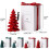 Bougie parfumée sapin de Noël faite main, neutre, 1 pièce 3