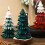 Bougie parfumée sapin de Noël faite main, neutre, 1 pièce 4