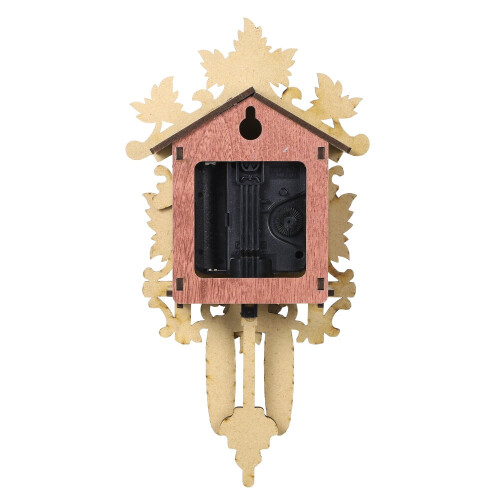 Reloj de pared de cuco de madera estilo vintage 1