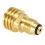 Mosiężny adapter POL do QCC1LPG 3