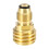 Mosiężny adapter POL do QCC1LPG 4