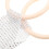 White Ring Handle Phone Bag Durable Polyester Fashion Purse 6