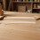 Beige Bed Frame Wooden Slats Mattress Support for Bedroom 9