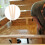 Beige Bed Frame Wooden Slats Mattress Support for Bedroom 11
