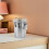 Silver Cigar Moisturizing Humidor Box with Built-in Hygrometer 9