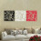 Plastic Hanging Room Divider Screen Panels 12 pcs 8