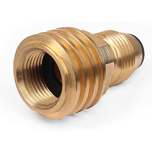 Propane Tank Adapter: POL to QCC1/Type1 1