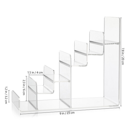 6-lags klar akryl displaystander 2