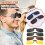 Night Vision Anti-Glare Polarized Clip-On Sunglasses 2