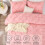 Pink Boho Pintuck Comforter Set Queen 3 pcs 4