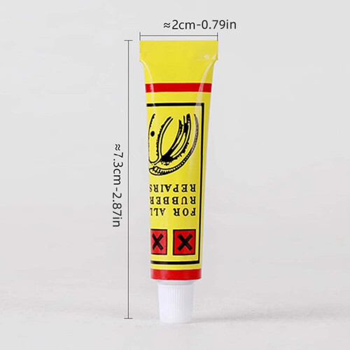 Xqxayjr Däckreparationslim, Gummi Cement, 5ml 2