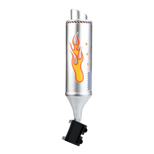 Σύστημα εξάτμισης BMX Turbo Pipe για ποδήλατα 16–22 ιντσών με 6 1