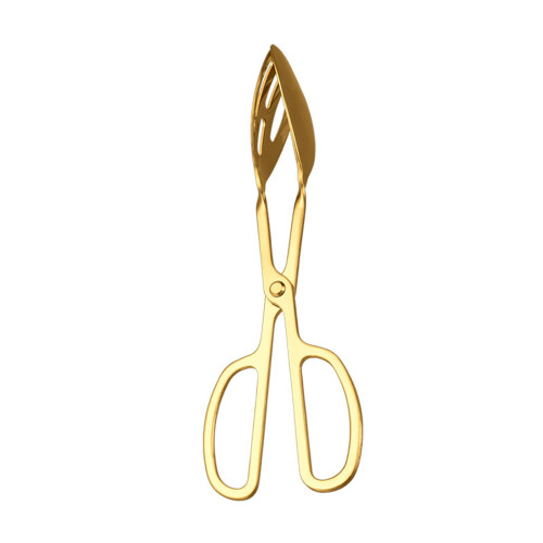Geschlitzte Buffetzange aus Edelstahl, 25 cm 2