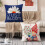 Καλύμματα Μαξιλαριού American Gnome Throw 16x16 ιντσών, Σετ των 4 5
