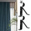 Iron Curtain Rod Brackets – Black, 2 Pack 5