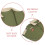 Green Fabric Parrot Shoulder Guard Washable Bird Training Cape 4