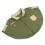 Green Fabric Parrot Shoulder Guard Washable Bird Training Cape 11