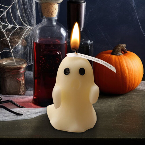 Haamukallo-lepakko Halloween-kynttiläsetti 2 kpl 2