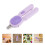Coupe- Animaux LED Violet ABS Acier Avec 6