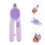 Coupe- Animaux LED Violet ABS Acier Avec 11