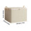 Foldable Non-Woven Clothing Storage Bag 30L 3