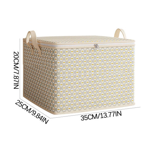 Foldable Non-Woven Clothing Storage Bag 30L 2