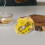 Yellow Ceramic Teapot Lid Replacement Cover for Home Tea Cups 3