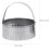 Pizza Dough Stencil Stainless Steel 3 Pieces 3