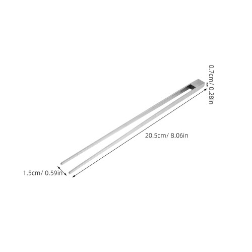 2Pcs Silver Ear Spa fork with Ergonomic Grip for Daily Ear Care 1