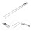 2Pcs Silver Ear Spa fork with Ergonomic Grip for Daily Ear Care 6